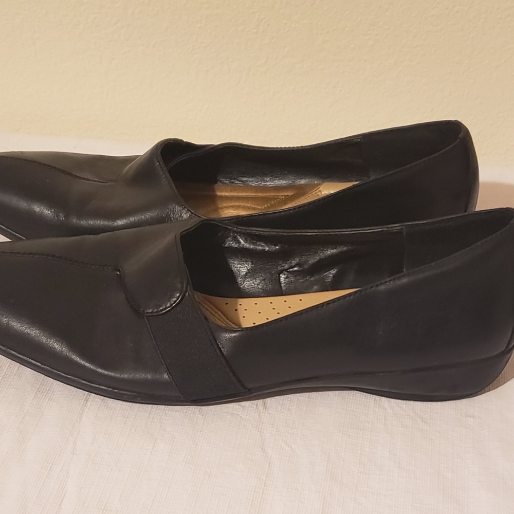 Naturalizer Womens Size 8.5 M Slip On Comfort Sole Black